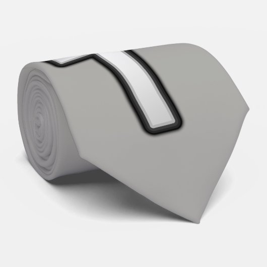 Mannen Stropdas kruisen (Opgerold)