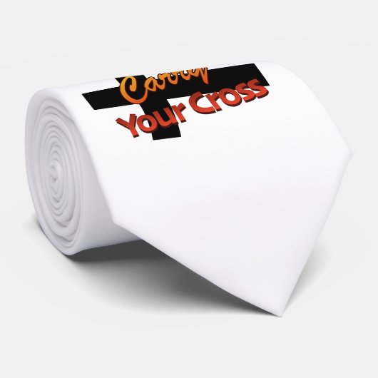 Mannen Stropdas kruisen (Opgerold)