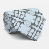 Mannen Stropdas Mastodon Skeleton (Opgerold)