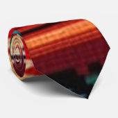 Mannen stropdas met een zuidwestelijk patroon (Opgerold)