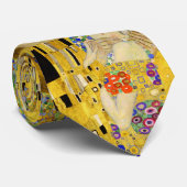 Mannen Stropdas met Klimt's The Kiss (Opgerold)