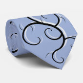 Mannen Stropdas Rozen (Opgerold)