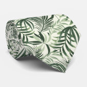 Mannen Stropdas Tropical Palms (Opgerold)