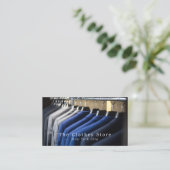 Mannen Suits, Mannen Kledingwinkel Visitekaartje (Staand voorkant)