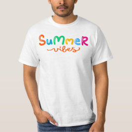 Mannen Summer Vibes T-shirt