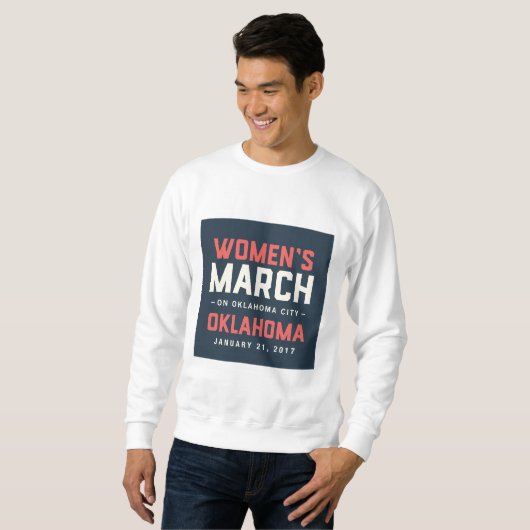Mannen Sweatshirt (Voorkant volledig)