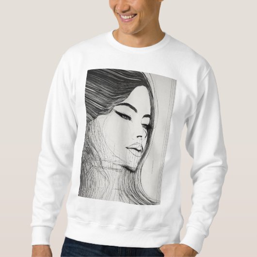 mannen sweatshirt (Voorkant)