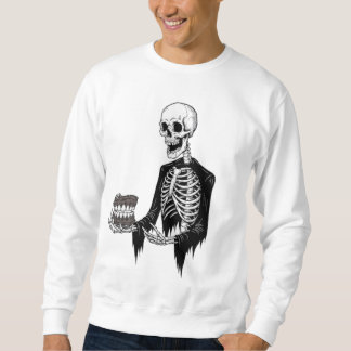 Mannen-sweatshirt met skelet trui