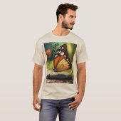 Mannen T-shirt (Voorkant volledig)