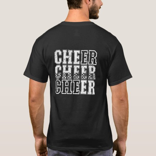 Mannen T-shirt (Achterkant)