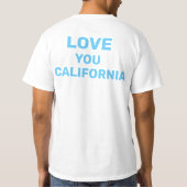 Mannen T-shirt (Achterkant)