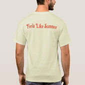 Mannen T-shirt (Achterkant)