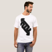 Mannen T-shirt (Voorkant volledig)