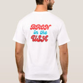 Mannen T-shirt (Achterkant)