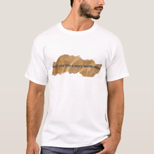 mannen t-shirt (Voorkant)