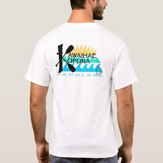 Mannen T-Shirt (Achterkant)