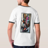 Mannen T-shirt (Achterkant)