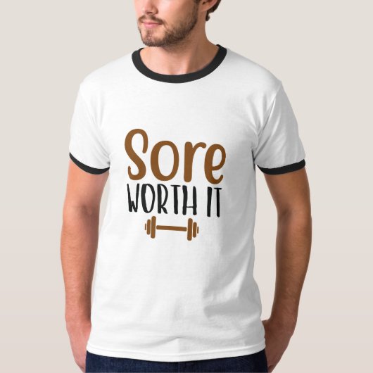 Mannen T-shirt (Voorkant)