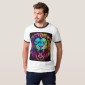 Mannen T-shirt (Voorkant volledig)