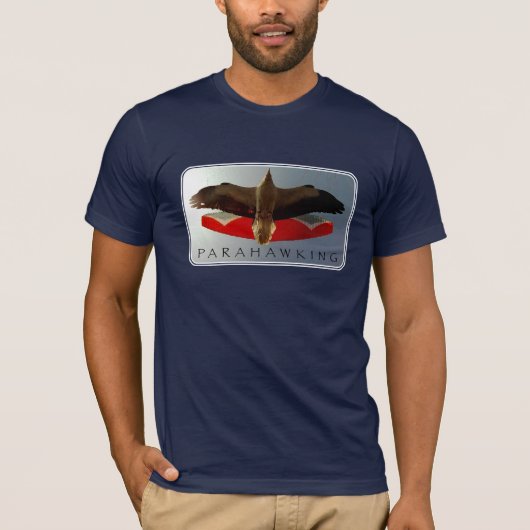 Mannen T-shirt - Blauw (Voorkant)