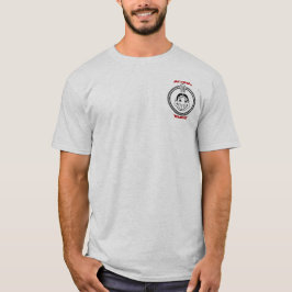 Mannen T-Shirt: Dappere logo voor & achter (20102) T-shirt