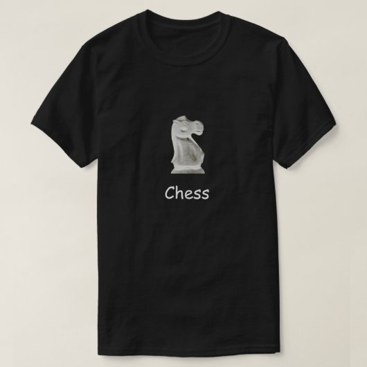 Mannen T-Shirt Dark Chess (Design voorkant)