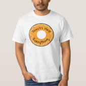 Mannen T-shirt Donuts helpen alles (Voorkant)