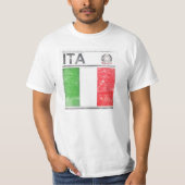 Mannen T-shirt "Italië" (Voorkant)