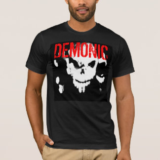 Mannen T-shirt met demonische aandrijving - Gepers