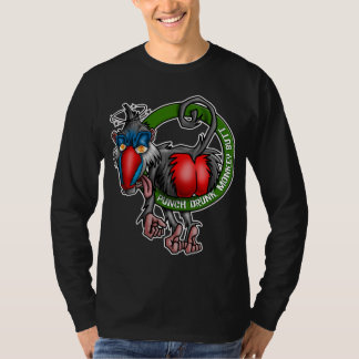 Mannen T-shirt met lange hoes