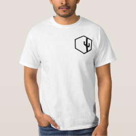 Mannen T-Shirt met MaricopaCon logo (beide zijden)