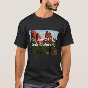 Mannen T-shirt met tuin van de goden