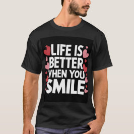 Mannen T-shirt Positieve vibes