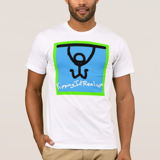 Mannen - T-Shirt Square Logo (Voorkant)
