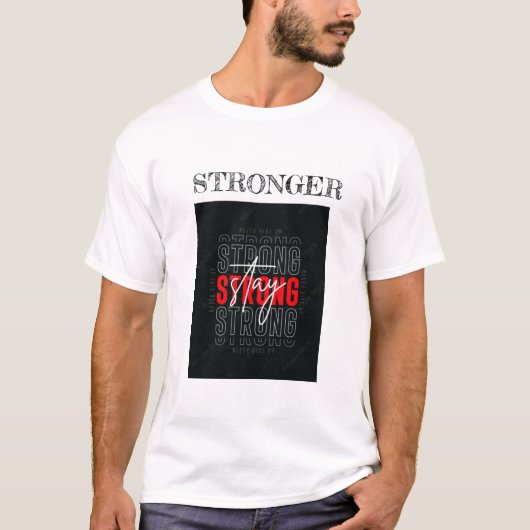 MANNEN T SHIRT STERKER SOEPEL SPORT (Voorkant)