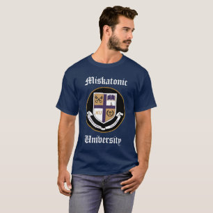 Mannen T-shirt van de Miskatonic University
