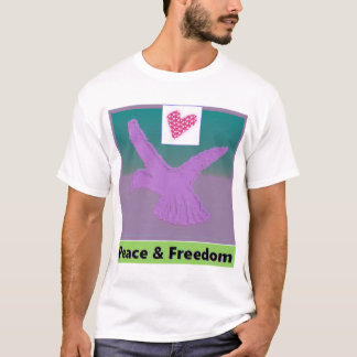 Mannen T-Shirt van Peace & Freedom Press