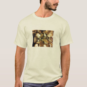 Mannen T-shirt van shiitake paddenstoelen