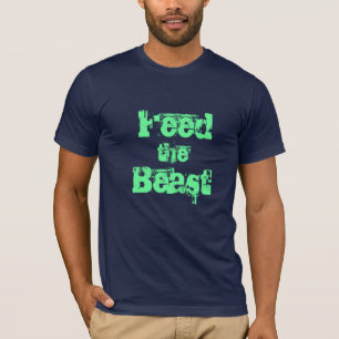 Mannen T-shirt Voed het Beest