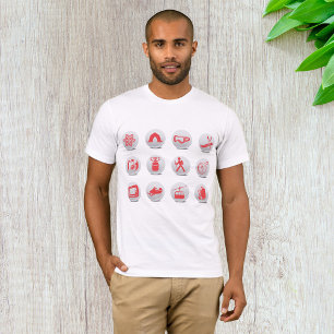 Mannen T-shirt voor het kamperen en slakken