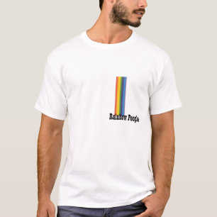 Mannen T-shirt voor regenboogmensen