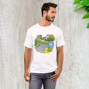 Mannen T-Shirt voor voorstedelijke snijpunten