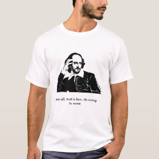 Mannen T-Shirt - William Shakespeare