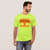 mannen t-test t-shirt (Voorkant volledig)