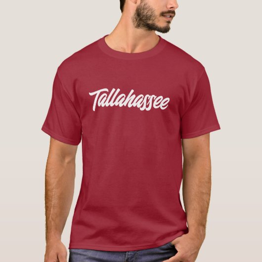 Mannen Tallahassee Florida T-Shirt (Voorkant)