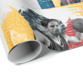 Mannen tasbalfittesspapier cadeaupapier (Rol Hoek)