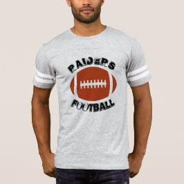 Mannen  Team Name Football T-shirt