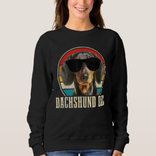 Mannen Teckel Papa Zonnebril Doxie Wiener Trui