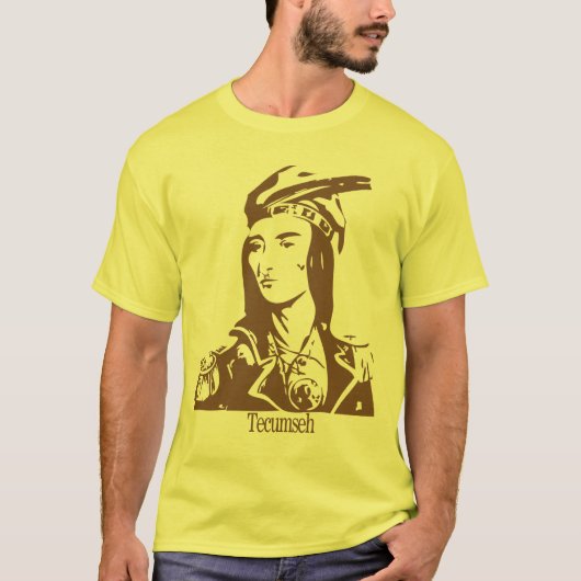 Mannen Tecumseh Short Slapes Shirt (Voorkant)
