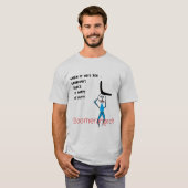 Mannen Tee Shirt Boomeranged (Voorkant volledig)